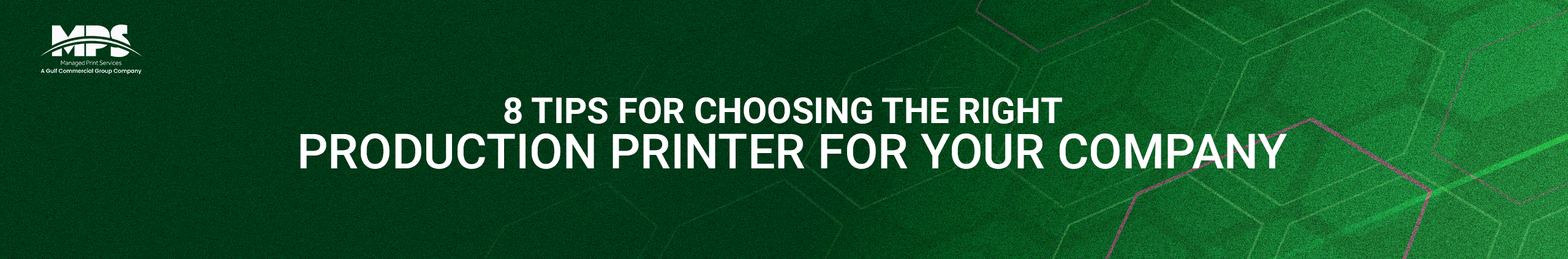 8 Tips for Choosing the Right Production Printer for Your Company