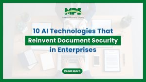 10 AI Technologies That Reinvent Document Security in Enterprises — text-based blog image.